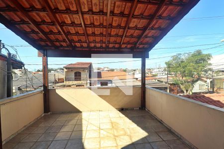 Varanda do Quarto 1 de casa à venda com 3 quartos, 232m² em Jardim Santo Alberto, Santo André