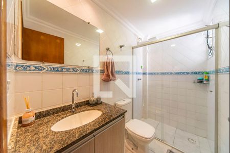 Banheiro Social de apartamento à venda com 3 quartos, 100m² em Vila Marina, Santo André