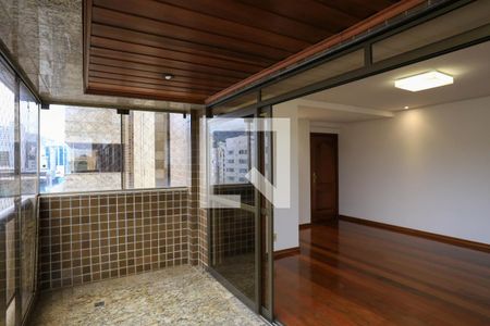 Varanda de apartamento à venda com 4 quartos, 153m² em Funcionários, Belo Horizonte