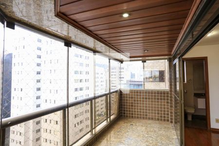 Varanda de apartamento à venda com 4 quartos, 153m² em Funcionários, Belo Horizonte
