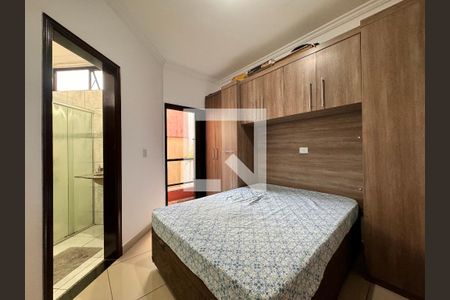 Suite  de apartamento à venda com 2 quartos, 62m² em Vila Homero Thon, Santo André