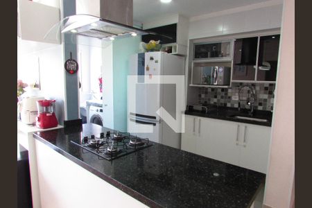 Cozinha de apartamento à venda com 3 quartos, 72m² em Jardim Caner, Taboão da Serra