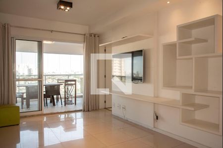 Sala de apartamento para alugar com 2 quartos, 74m² em Vila Monte Alegre, São Paulo