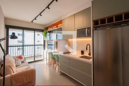 Sala de apartamento para alugar com 1 quarto, 29m² em Pinheiros, São Paulo