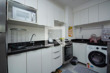 Cozinha de apartamento à venda com 1 quarto, 34m² em Jurubatuba, São Paulo