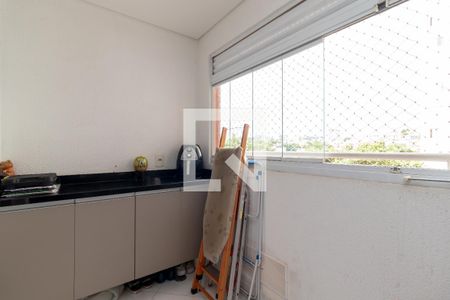 Varanda da Sala de apartamento para alugar com 2 quartos, 47m² em Vila Bela Vista (zona Norte), São Paulo