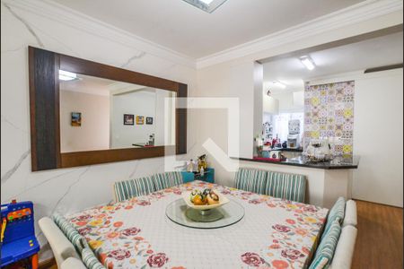 Sala de Jantar de apartamento à venda com 3 quartos, 160m² em Vila Camilópolis, Santo André