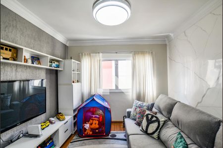 Sala de apartamento à venda com 3 quartos, 160m² em Vila Camilópolis, Santo André