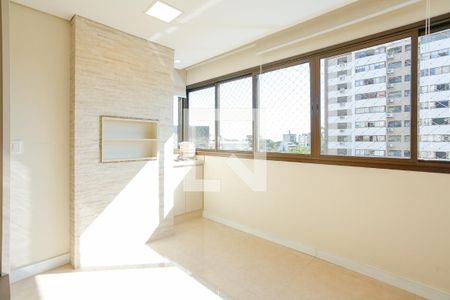 Sala - churrasqueira de apartamento para alugar com 3 quartos, 100m² em Cristo Redentor, Porto Alegre