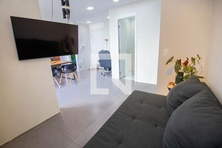Sala de apartamento à venda com 1 quarto, 52m² em Parque Industrial Tomas Edson, São Paulo