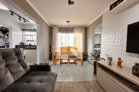 Sala de apartamento à venda com 2 quartos, 55m² em Vila Hamburguesa, São Paulo