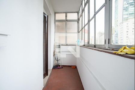 Varanda da Sala/Área de Serviço de apartamento à venda com 1 quarto, 50m² em Consolação, São Paulo