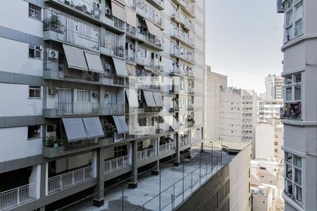 Vista da Sala de apartamento à venda com 3 quartos, 88m² em Copacabana, Rio de Janeiro