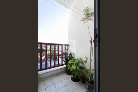 Varanda da Sala de apartamento à venda com 3 quartos, 75m² em Rio Branco, Belo Horizonte
