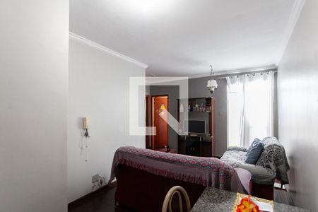 Sala de apartamento à venda com 3 quartos, 75m² em Rio Branco, Belo Horizonte