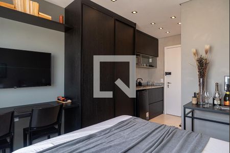 Sala/Quarto de kitnet/studio para alugar com 1 quarto, 20m² em Bela Vista, São Paulo