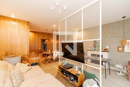 Sala de casa para alugar com 4 quartos, 200m² em Brooklin, São Paulo