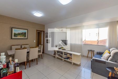 Sala de apartamento à venda com 3 quartos, 98m² em Alto Caiçaras, Belo Horizonte
