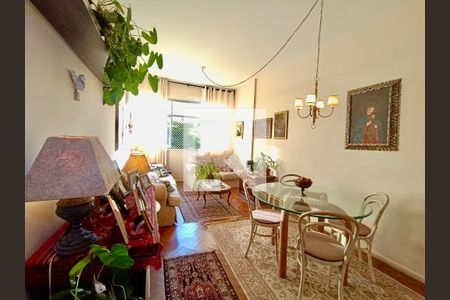 Sala  de apartamento para alugar com 3 quartos, 105m² em Leblon, Rio de Janeiro