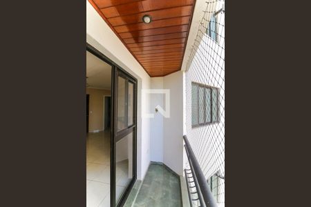 Varanda da Sala de apartamento para alugar com 2 quartos, 74m² em Jardim Henriqueta, Taboão da Serra