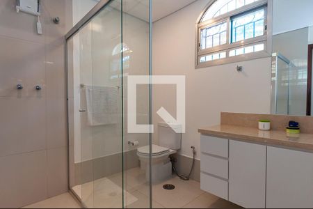 Banheiro do quarto 1 Suíte de casa à venda com 4 quartos, 450m² em Alto da Lapa, São Paulo