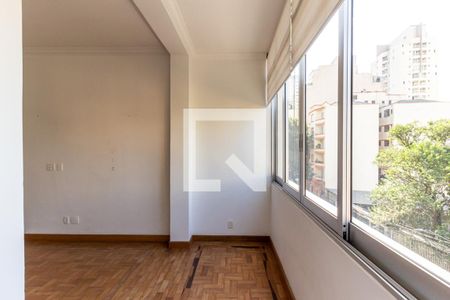 Sala - Varanda Interna de apartamento à venda com 2 quartos, 83m² em Vila Buarque, São Paulo