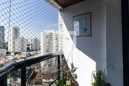 Varanda da Sala de apartamento à venda com 4 quartos, 135m² em Vila Mariana, São Paulo