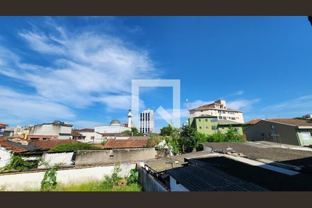 Vista da Sala de apartamento para alugar com 2 quartos, 65m² em Macuco, Santos
