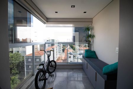 Varanda de casa de condomínio à venda com 1 quarto, 30m² em Pinheiros, São Paulo