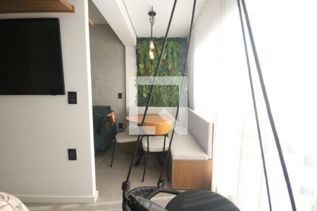 Varanda gourmet de apartamento à venda com 1 quarto, 33m² em Vila Mariana, São Paulo