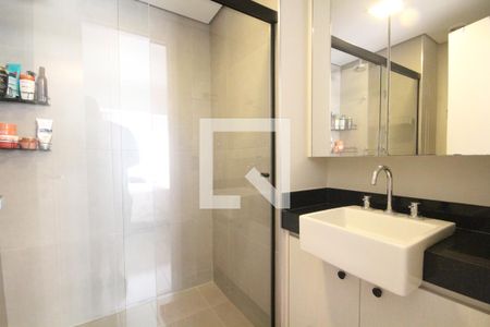 Banheiro da Suite de apartamento à venda com 1 quarto, 33m² em Vila Mariana, São Paulo