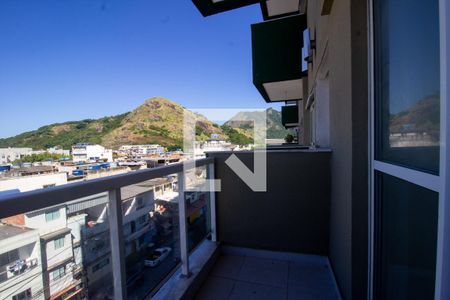 Varanda de apartamento à venda com 2 quartos, 54m² em Recreio dos Bandeirantes, Rio de Janeiro