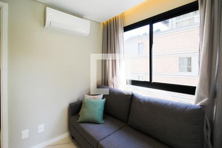 Sala de apartamento para alugar com 2 quartos, 36m² em Indianópolis, São Paulo