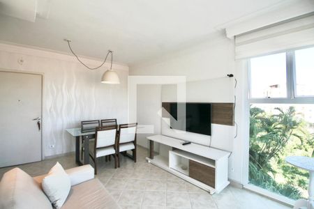 Sala de apartamento para alugar com 2 quartos, 73m² em Jardim Virgínia, Guarujá