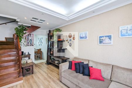 Sala de casa de condomínio à venda com 2 quartos, 114m² em Demarchi, São Bernardo do Campo