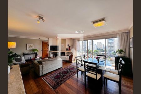 Sala de apartamento à venda com 3 quartos, 142m² em Vila Congonhas, São Paulo