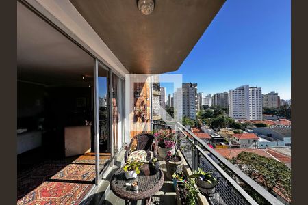 Sacada de apartamento à venda com 3 quartos, 142m² em Vila Congonhas, São Paulo