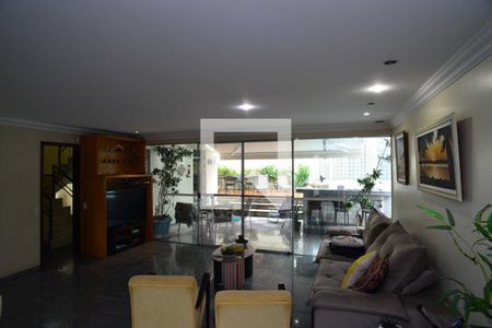 Sala de casa de condomínio à venda com 4 quartos, 432m² em Barra da Tijuca, Rio de Janeiro