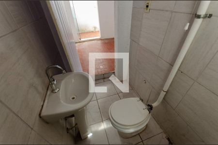 Banheiro do quarto de casa para alugar com 1 quarto, 54m² em Pirituba, São Paulo