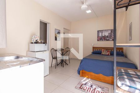 Sala/Quarto/Cozinha de apartamento para alugar com 1 quarto, 20m² em Jardim Vila Mariana, São Paulo