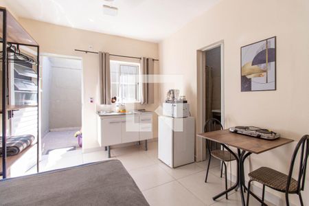 Sala/Quarto/Cozinha de apartamento para alugar com 1 quarto, 15m² em Jardim Vila Mariana, São Paulo