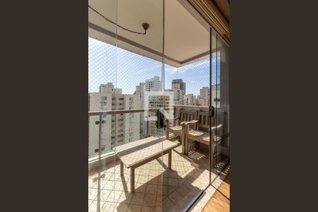 Varanda de apartamento para alugar com 3 quartos, 155m² em Santa Cecilia, São Paulo