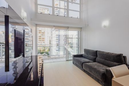 Sala de apartamento para alugar com 2 quartos, 65m² em Pinheiros, São Paulo