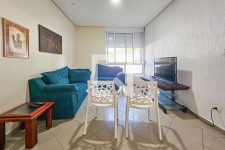 Sala de apartamento para alugar com 4 quartos, 126m² em Centro, Guarujá