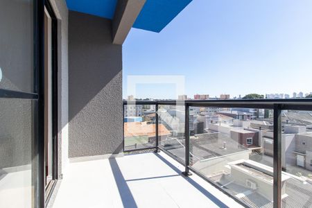 Varanda da Sala de apartamento para alugar com 2 quartos, 63m² em Campo Comprido, Curitiba