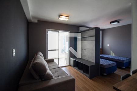Sala de apartamento à venda com 1 quarto, 37m² em Campo Belo, São Paulo