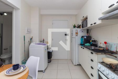 Cozinha  de apartamento à venda com 2 quartos, 33m² em Cambuci, São Paulo