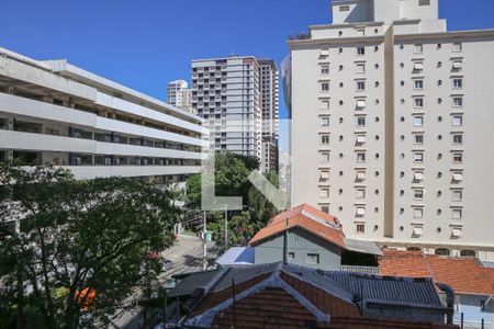 Vista da Sacada de kitnet/studio para alugar com 1 quarto, 27m² em Perdizes, São Paulo