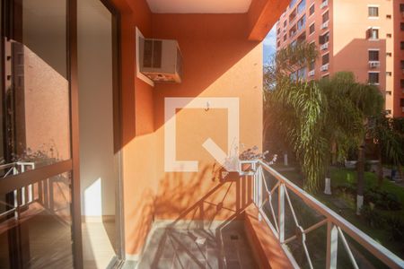 Varanda da Sala de apartamento para alugar com 3 quartos, 73m² em Chácara das Pedras, Porto Alegre