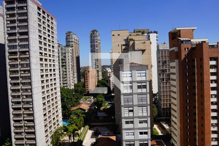 Vista da Sala de apartamento à venda com 2 quartos, 158m² em Jardim Europa, São Paulo